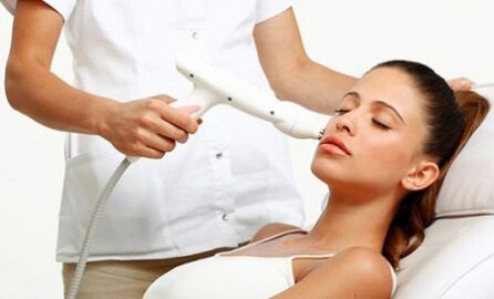 a course of laser rejuvenation procedures