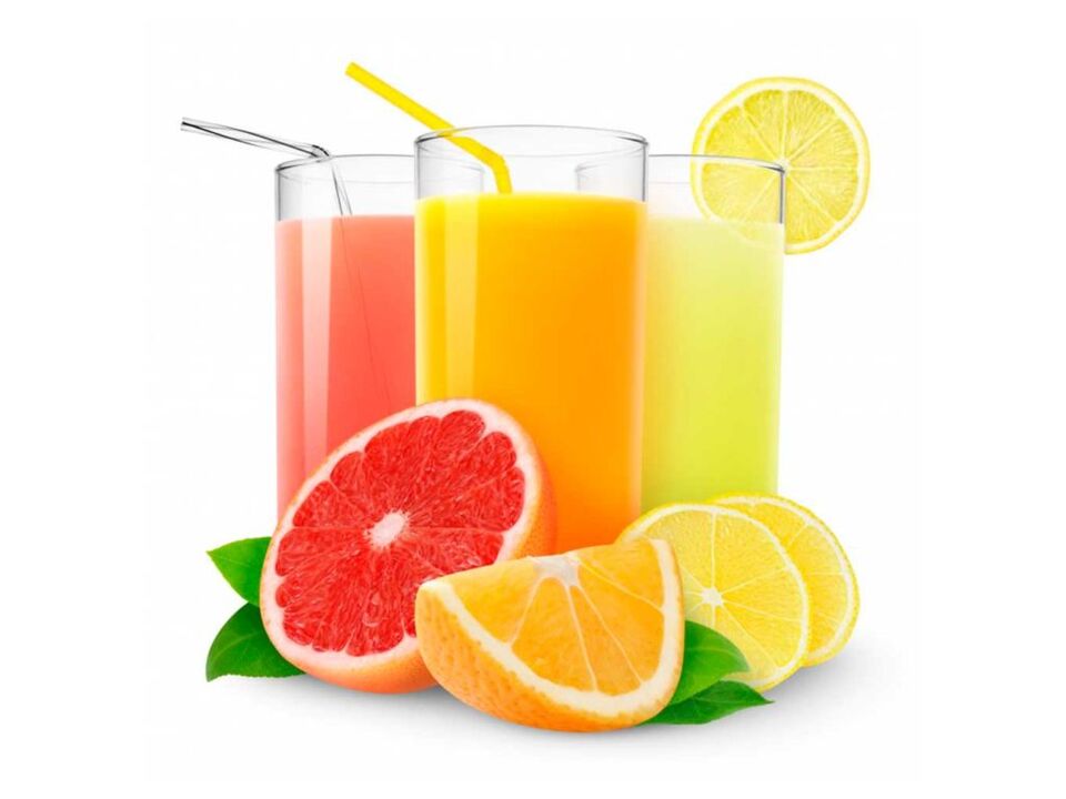 citrus juice to rejuvenate the skin